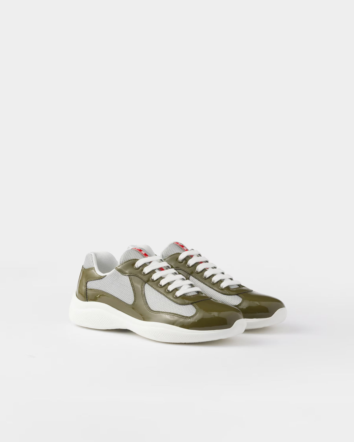 Prada Cup Sneakers – Olive Green