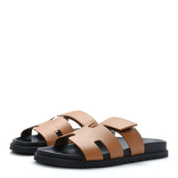 Dark Brown Strap Sandal