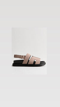 Sand Beige Strap Sandal