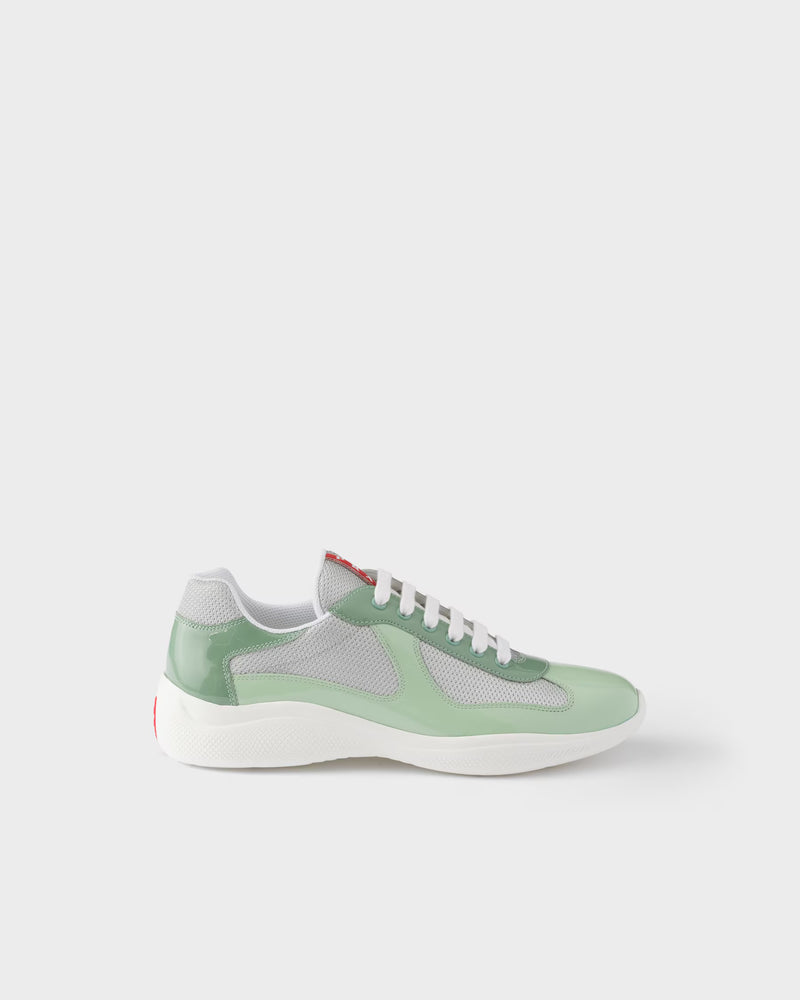 Prada Cup Sneakers – Mint Green