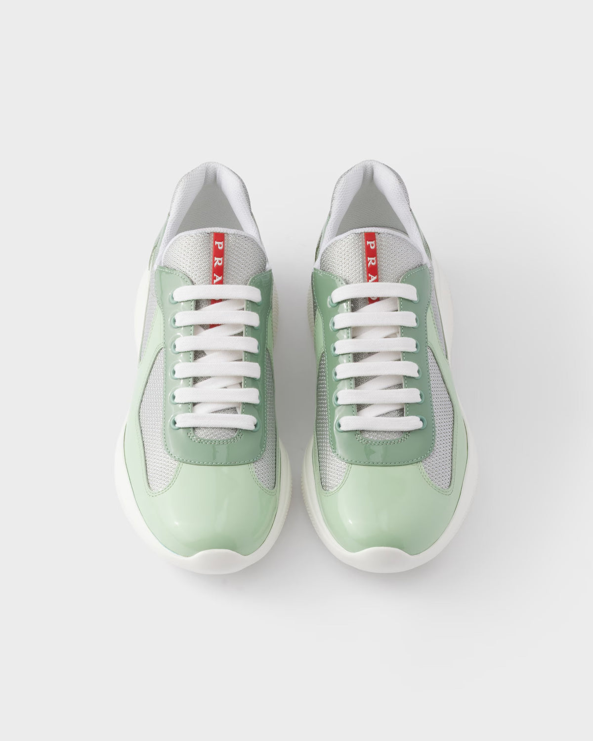 Prada Cup Sneakers – Mint Green