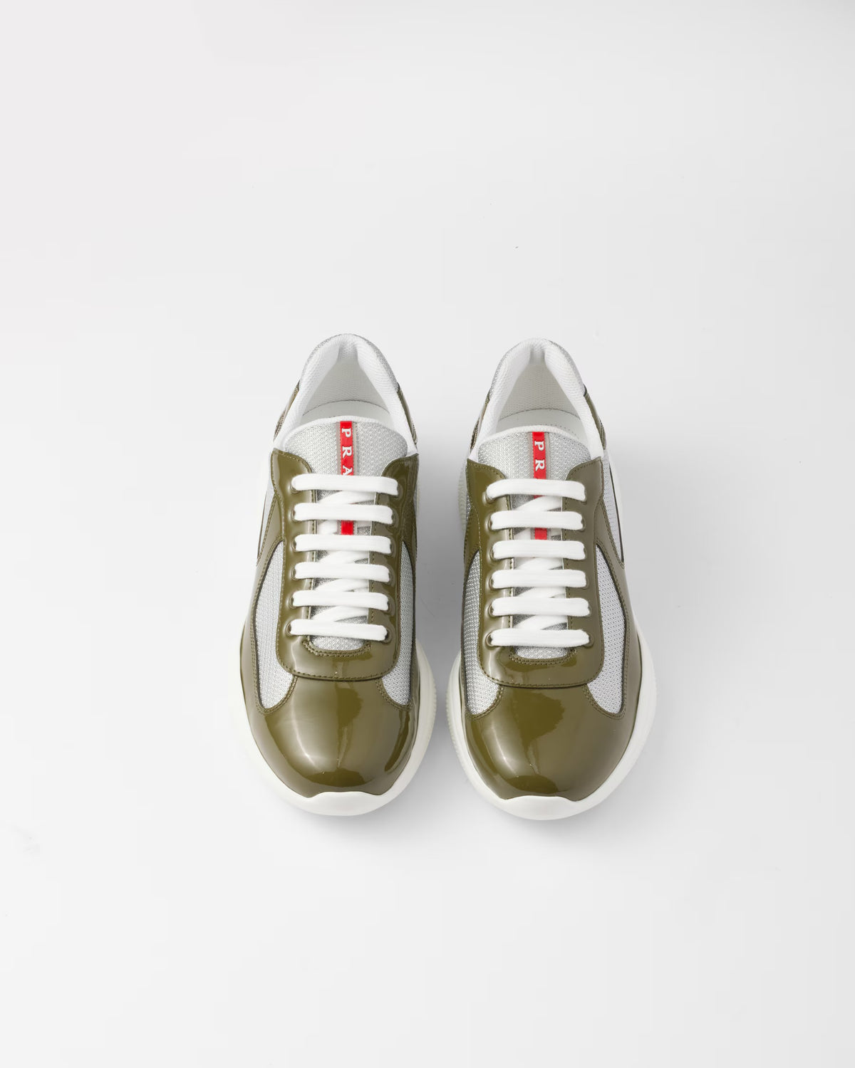 Prada Cup Sneakers – Olive Green