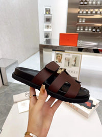 Dark Brown Strap Sandal