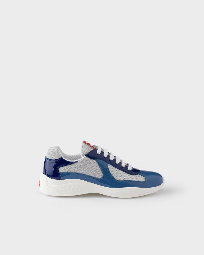 Prada Cup Sneakers – Steel Blue