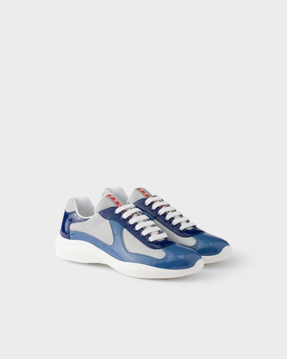 Prada Cup Sneakers – Steel Blue