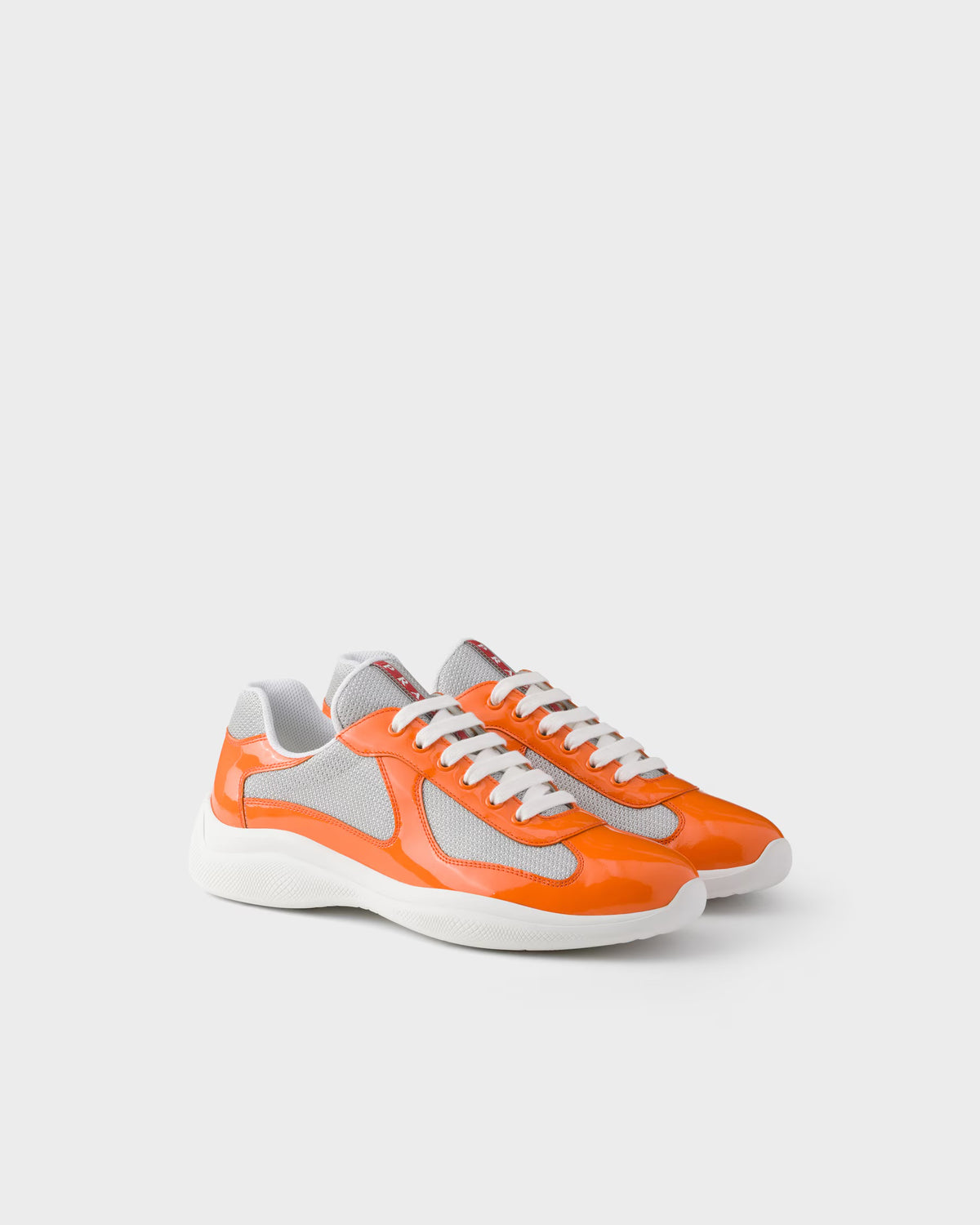 Prada Cup Sneakers – Orange