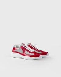 Prada Cup Sneakers – Rosso Corsa