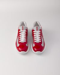 Prada Cup Sneakers – Rosso Corsa