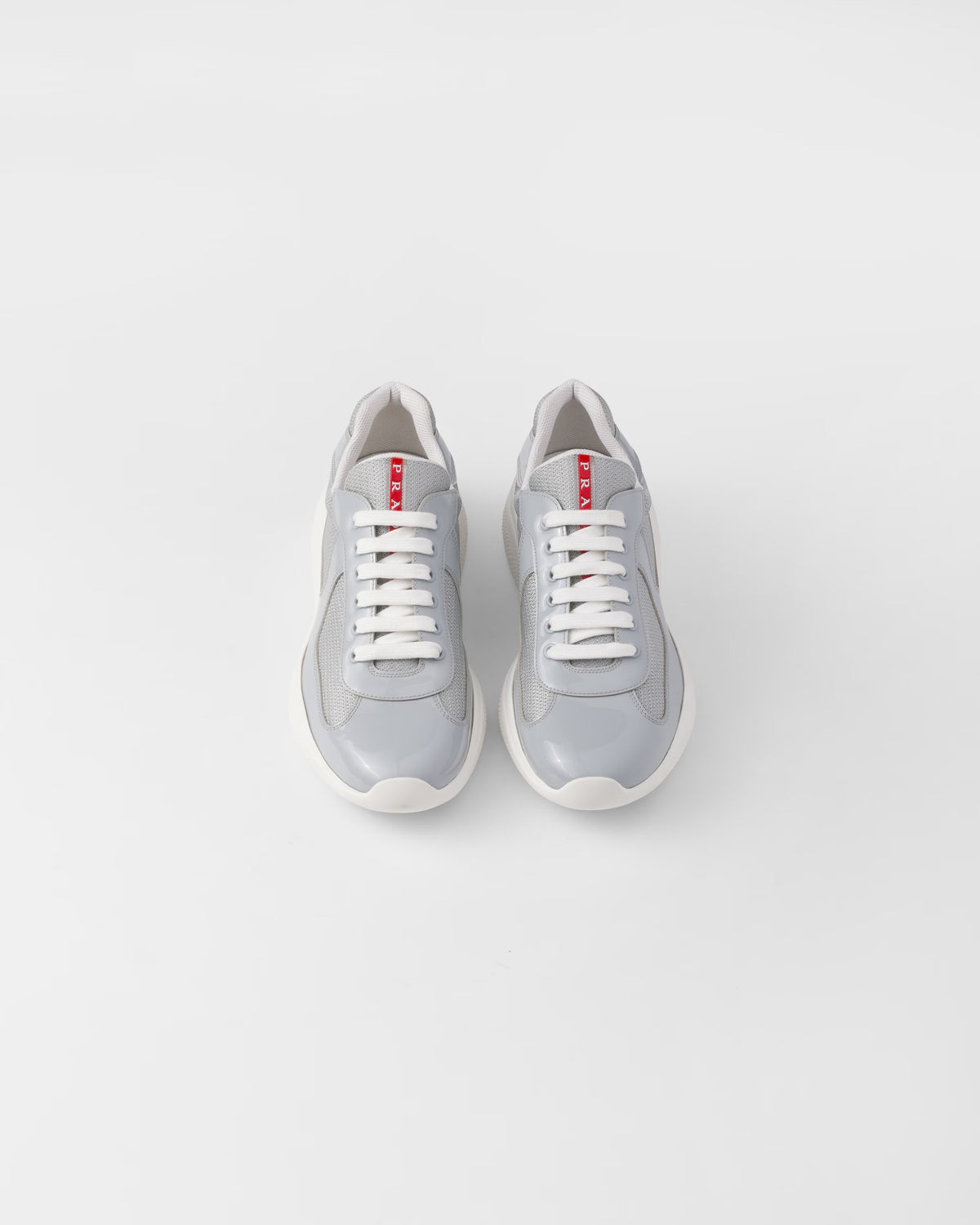 Prada Cup Sneakers – Light Grey