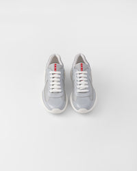 Prada Cup Sneakers – Light Grey