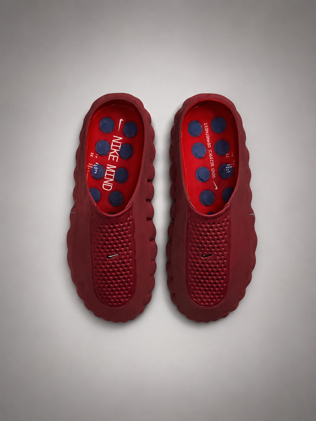 Nike Mind 001 Mule – Deep Red / Black